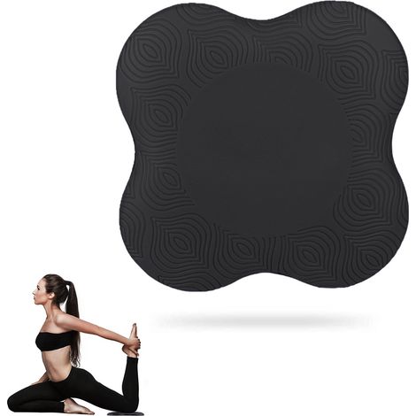 1 Tapis de fitness, EVA, antidérapant, support genoux, yoga (1/5)