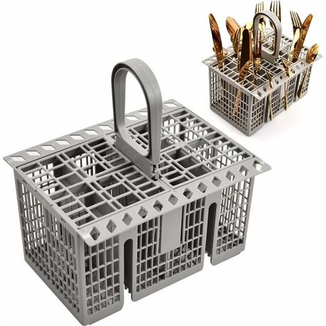 Panier à couverts pour lave-vaisselle, Panier couvert lave vaisselle universel, pour Hotpoint 99673-8729, C00257140, C0038660, Indesit, Whirlpool (1/5)
