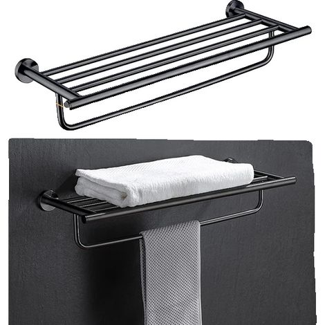 Set di accessori per il bagno, portasciugamani a parete, design moderno, 005YB (1/2)
