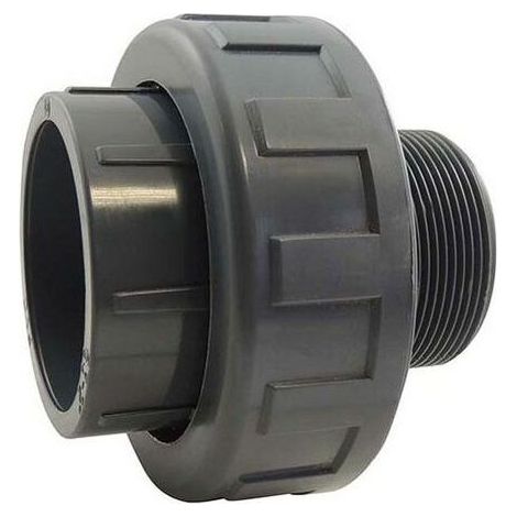 Raccord PVC pression - Raccord union avec écrou large PVC pression mixte FM Ø50-2''