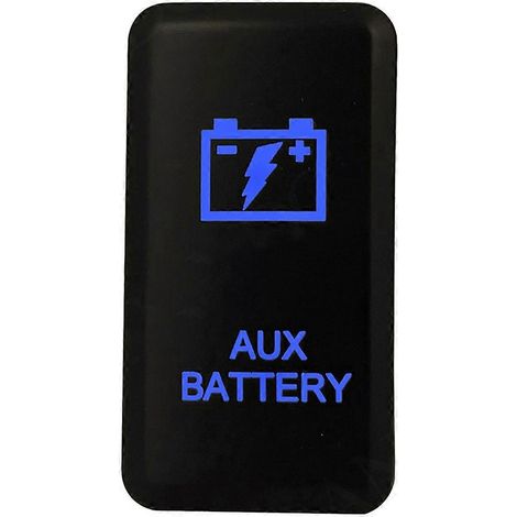 Interrupteur à bouton-poussoir pour voiture Prado avec LED bleue marche/arrêt (1/5)
