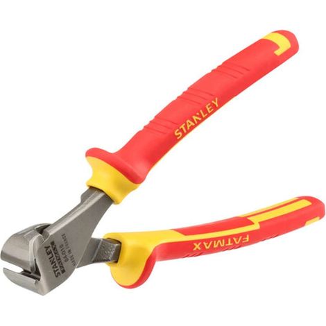 Stanley Herramientas - Alicates frontales de corte aislados, longitud 16 cm 0-84-016
