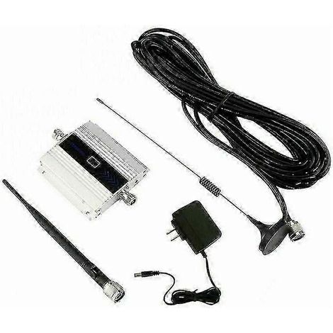 Répéteur de signal GSM 4G 900 MHz, transmetteur de signal mobile 2G 3G 4G LTE DCS 1800 2100, transmetteur de signal pratique 68 dB (1/5)