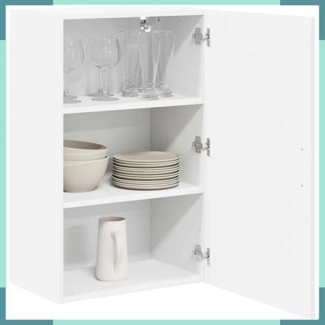 885039 Armoire de cuisine Blanc brillant 50 x 31 x 80 cm (1/5)