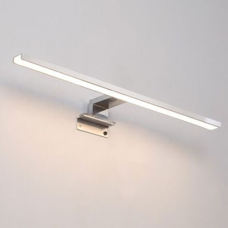 40cm LED bathroom mirror – IP44 waterproof lamp 7W 700 lumen – 6000K white light – Aluminum – Easy installation (1/5)