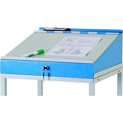 PROVOST - Caisson de rangement pour pupitre d'atelier en acier (1/2)