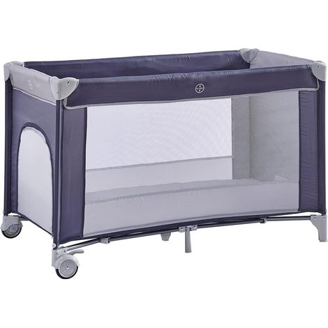Travel Bed for Baby, Portable Baby Playpen with Entryway, Infant Toddler Bed, Folding Travel Baby Cot with bag