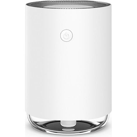 Humidificateur de bureau personnel USB, mini humidificateur portable, silencieux, à brume fraîche, blanc (1/5)