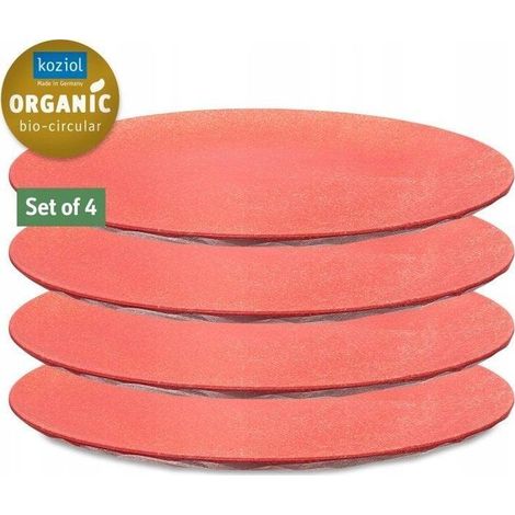 Koziol Plato ecológico rosa diámetro 26 cm plástico