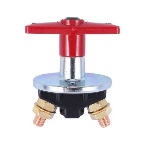 1500 Amp Fixed Key Battery Isolator, 12V/24V Kill Switch, Heavy Duty Electrical Switch, Car Accessories, 1 Piece Tool