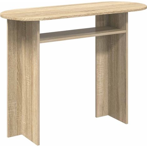 Maison Exclusive - Tavolo consolle Rovere Sonoma 100 x 39,5 x 75 cm