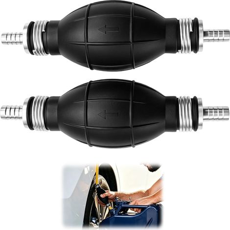 2 Poires Amorçage Gasoil 8/10 mm – Pompe Manuelle Carburant (1/5)