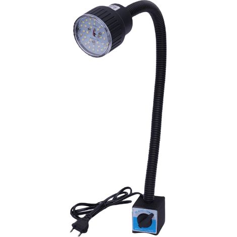 10W Lampe de travail magnétique à LED, lampe flexible, éclairage industriel pour machines-outils (1/5)