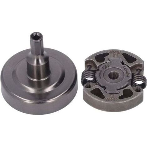 Embrayage et cloche d'embrayag kit pour Stihl FS38 FS40 FS45 FS50 FS55 FS70 et plus séries,accessoire de débroussailleuse pignon avec tambour embrayage pièces détachées (1/5)