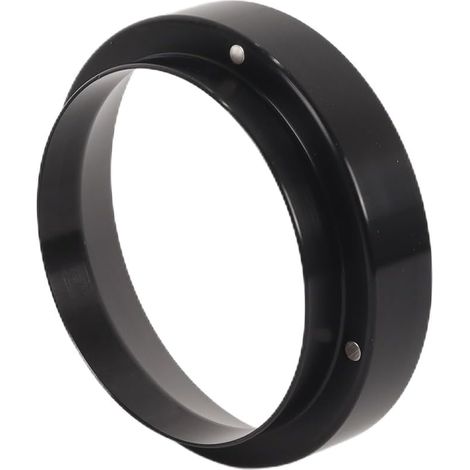 Entonnoir doseur magnétique pour Expresso 58 mm - Porte-Filtre en Alliage d'aluminium pour Barista, Accessoires pour Machines à café (Noir) (1/5)