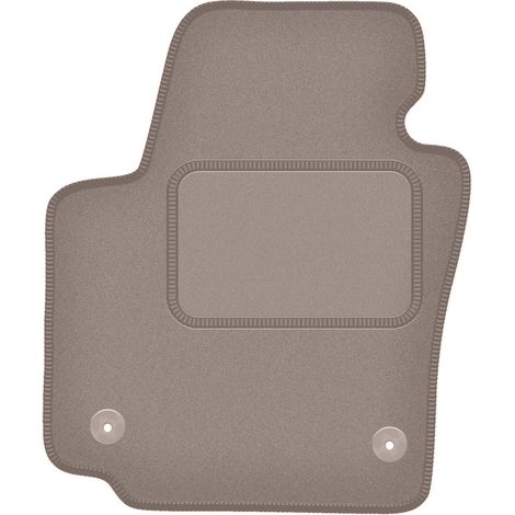 Tappetino conducente beige per: Seat Altea XL minivan (08.2008-2015)
