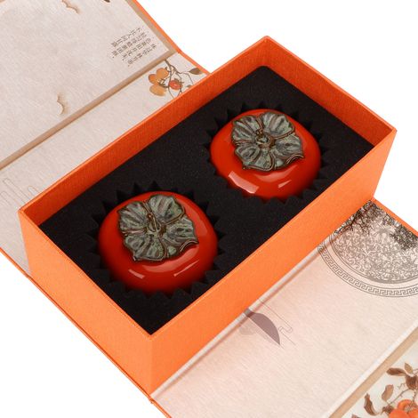 Set aus 2 khakifarbenen Keramikdosen für Tee, Kaffee, Nüsse, luftdichte Behälter, Küchendekoration (1/5)