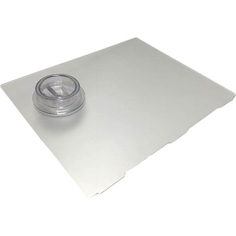 Panneau coulissant universel pour porte moustiquaire de camping-car/caravane avec poignée 239061