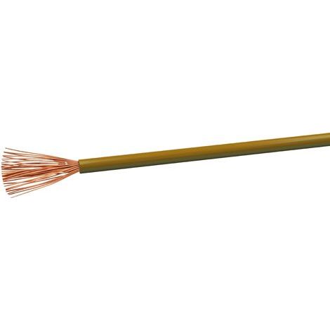 Câble gainé H07V-K VOKA Kabelwerk H07VK25BR 1 x 2.50 mm² marron 100 m Y121321 (1/5)