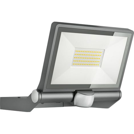 Projecteur LED extérieur 42W avec détecteur de mouvements – Lumière blanche chaude 3000K – 4400 lm – Angle de détection 180° – Steinel (1/10)