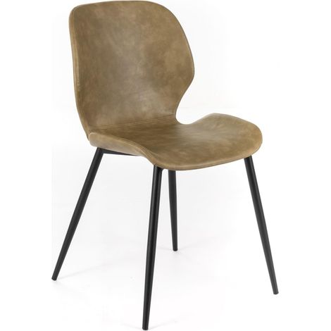 Silla en soft-touch 55cm x 45cm x 83cm (1/5)