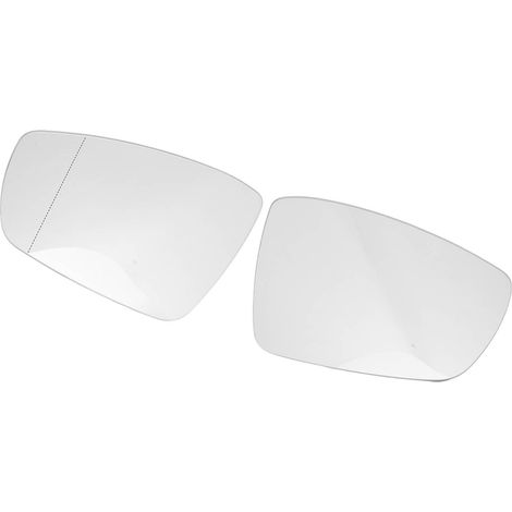 Rétroviseur extérieur chauffant 6R0857522, verre anti-buée et anti-givre, miroir latéral fiable pour voiture, paire de 2, remplacement direct. (1/5)