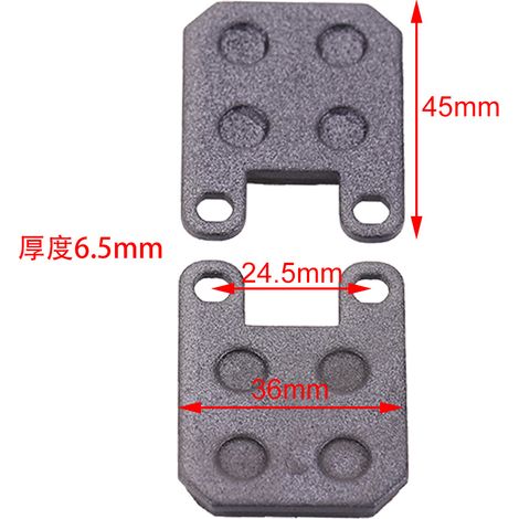 Plaquettes de frein pour véhicules électriques VTT, plaquettes de frein à disque de type dinosaure et plaquettes de friction CRF pour motos tout-terrain. (1/5)