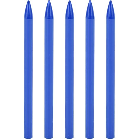 5 Aiguilles à Lacer en Acier Inoxydable pour Bracelet DIY et Cordon Parachute - Outils de Tissage Bleus (1/5)