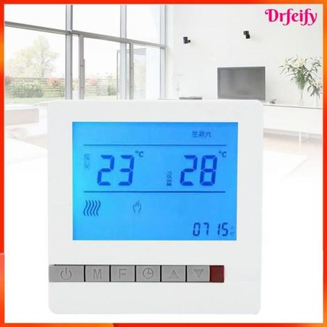 Thermostat - - Numérique - LCD Intelligent - Contrôle Précis - Installation Facile (1/5)