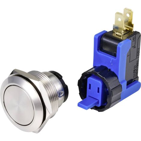 TRU COMPONENTS TC-9201348 Bouton-poussoir 250 V 15 A 1 x On/Off à rappel IP65 1 pc(s) (1/3)