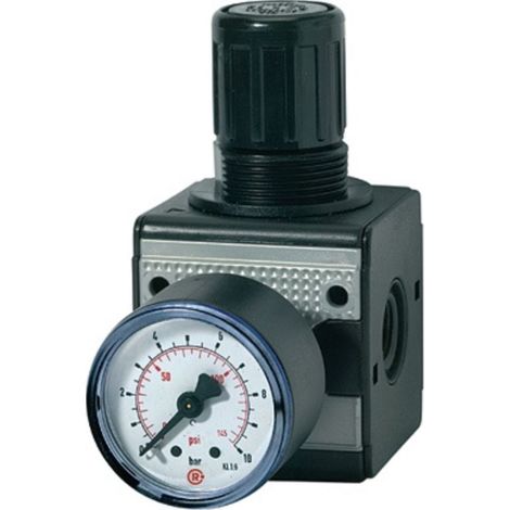 Riegler Druckregler multifix inkl. Manometer BG 3 G 1/2 0,5 - 10 bar - 100425 (1/2)