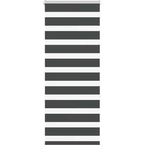 4014228 Store zèbre noir 65x150 cm largeur du tissu 60,9 cm polyester (1/5)