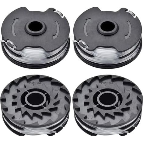 4pcs Bobine Fil Coupe Bordure Parkside, Compatible Avec PRTA 20-Li B2/C3, PRT 300/550 A1/A3, IAN351753 TLP-01, Pièce Détachée Débroussailleuse, 1,6mm Pour Parkside (Lidl) Outils (4 Bobines) - (1/5)