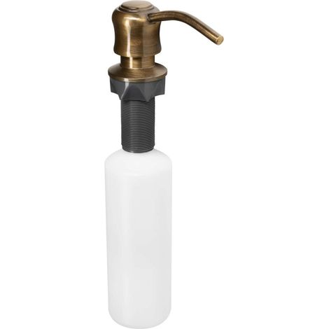 Sapho Accessori - Distributore di sapone da incasso, bronzo SP004