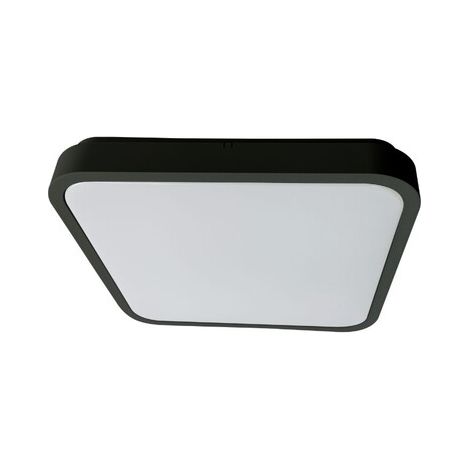 Plafoniera LED Rabalux Alenzo 42cm nera IP44 telecomando (1/5)