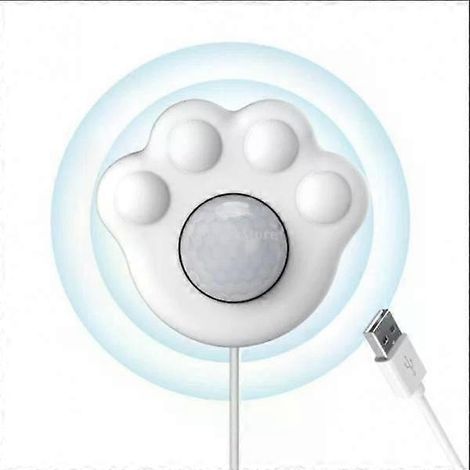Capteur d'eau automatique pour chat, accessoire intelligent pour animaux de compagnie avec port USB infrarouge et détection 3M (1/4)