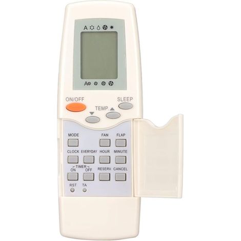 Télécommande de remplacement pour climatiseur Carrier RFL‑0601 KFL‑0301E KF(R)-0199G (1/5)