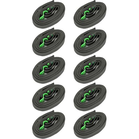 Sangles D'Arrimage de Chargement avec Sangles de Serrage à Clipser pour le Transport Aérien de Matériel de Voyage, de Fournitures de Camping et de Bagages, B (1/5)