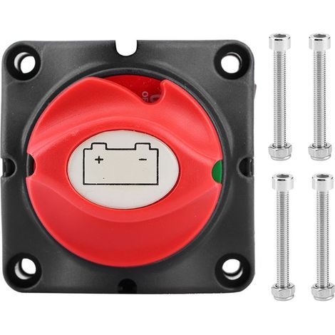 12V 600A Coupe-Batterie Principal Déconnexion Interrupteur Deux Niveaux pour Camping-car Yacht (1/5)