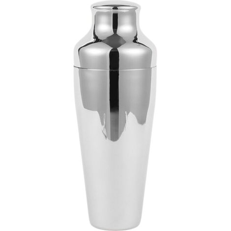 Cocktail Shaker - Stainless Steel Bar Shaker with Built-in Filter - 23 cm - Cylindrical - 1 Piece (1/5)