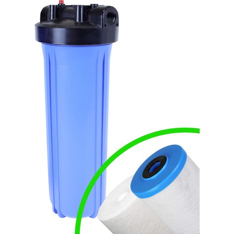 Carter porte filtre FHPP-20BB Big Blue 20'' entrée/sortie 1'' femelle - Crystal Filter® (1/5)