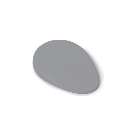 Cale porte amovible REI pétale plastique anthracite 60 x 83 x 14 mm (1/3)