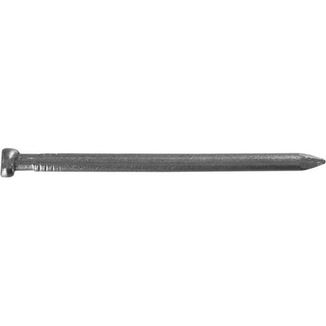 Punta de cabeza masculina de acero bruto de 1,8x35 mm, bolsa de190 gramos.