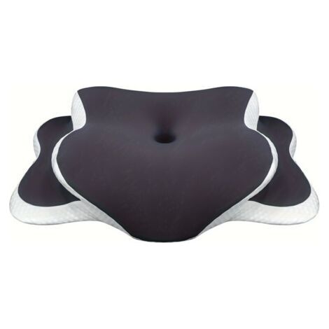 Oreiller de cou ergonomique en mousse à mémoire de forme pour un sommeil confortable et un soutien du cou (1/4)