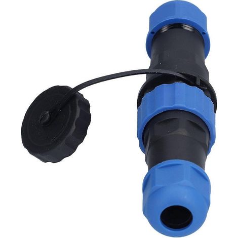 Connecteur étanche, type de montage IP68, prise d'alimentation aéronautique 250 V 5 A pour câbles et fils SP20