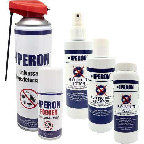 1 Stk. IPERON® Rundum Sorglos Paket - 5er Set Ungeziefer- & Flohschutz