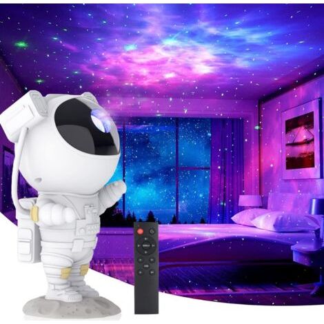 Veilleuse projecteur à LED astronaute pour décorer la chambre, abat-jour de nuit, cadeau pour les enfants et les adultes (1/3)
