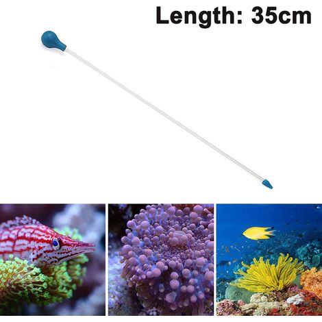 Dropper Manuel Pour Aquarium - Pipette Acrylique Pour Alimentation Ciblée Des Coraux Et Nettoyage Du Fond - 1 Pièce (1/5)