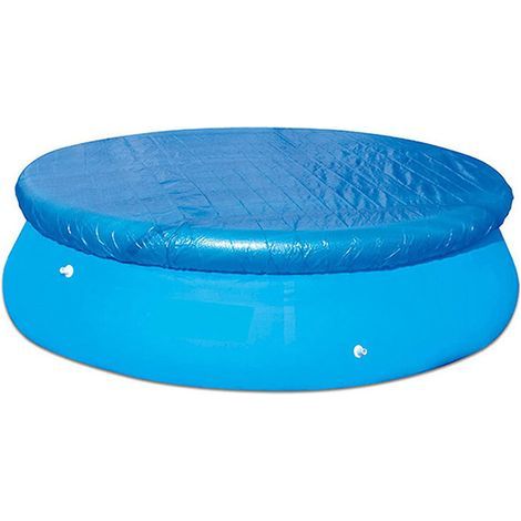 Couverture de piscine bâche tissée PE tissu de pluie imperméable (diamètre couverture de piscine 183cm) (1/5)