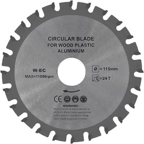 1PZ DISCO PROFESSIONALE PER LEGNO '5950' Ã˜ 115 - 24 denti (1/2)